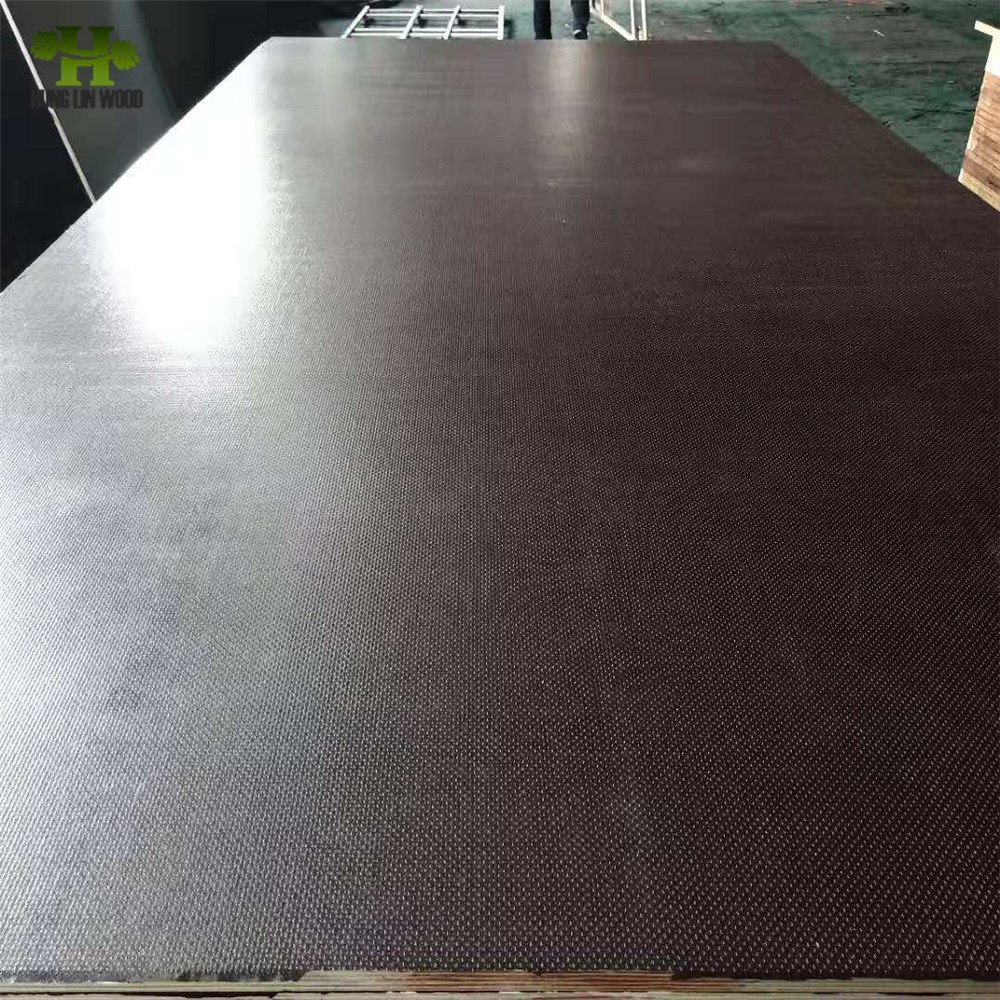 18mm Poplar Core Black Film Faced Plywood for Construction
