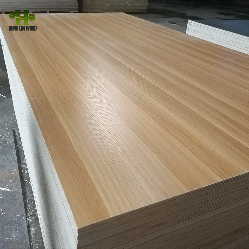 18mm Wood Grain Melamine Plywood for Decoration