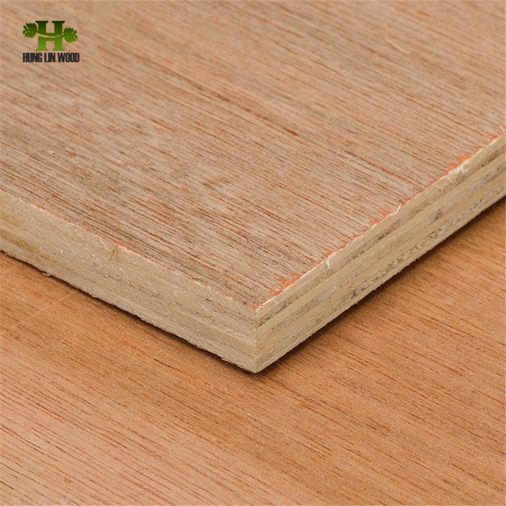 1220*2440mm High Quality Customized Bintangor Wood Venner Commercial Plywood