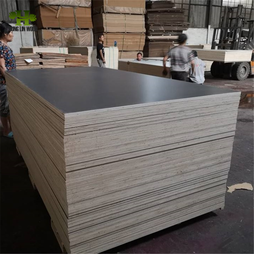 Solid Color Paper Waterproof Ecological Melamine Plywood for Fancy Furniture