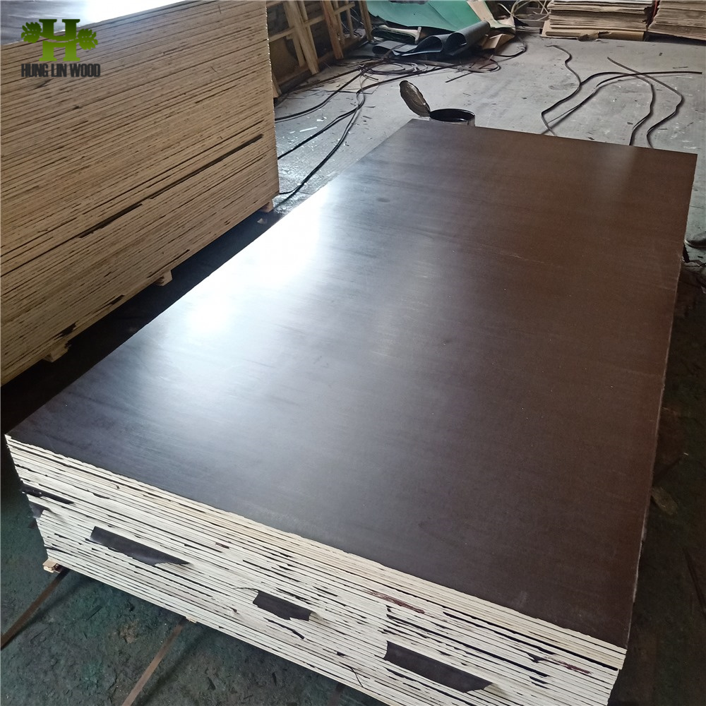 Hot Selling Poplar Core Film Faced Plywood for Construction