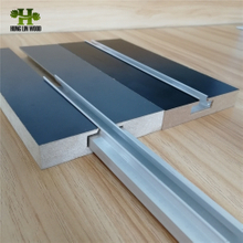 Melamine Slotted MDF, Slats Wall, Grooved MDF for Wall Decoration