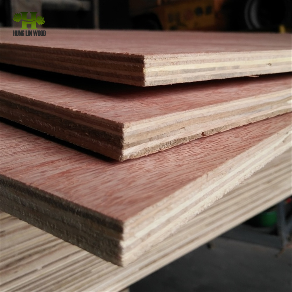 High Quality BB/CC Grade Bintangor-229 Wood Veneer Faced Commercial Plywood