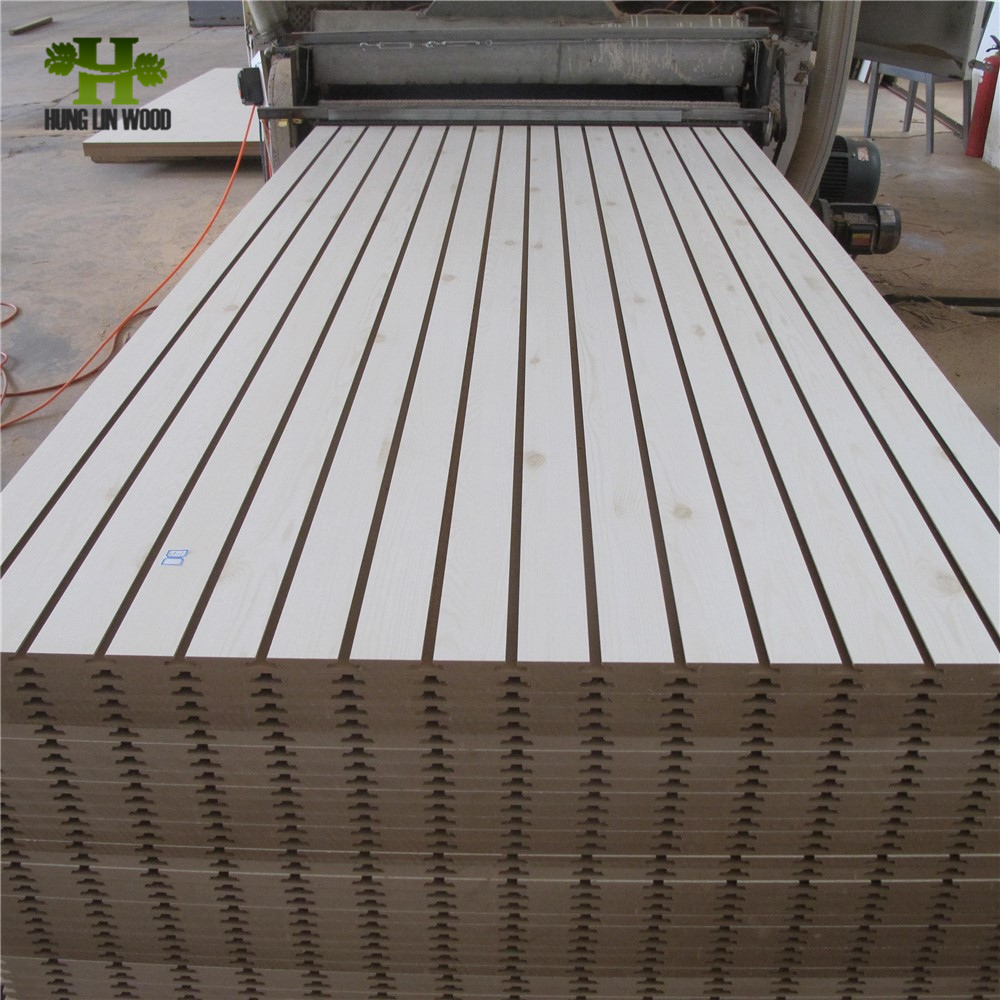 Colored Slotted MDF From Shandong Factory
