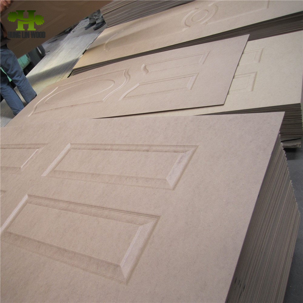 Wood Veneer/Melamine Paper/White Primer Door Skin