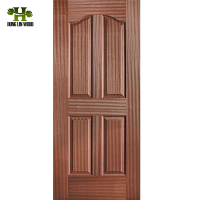 China Natural Wood Grain HDF Veneer Door Skin
