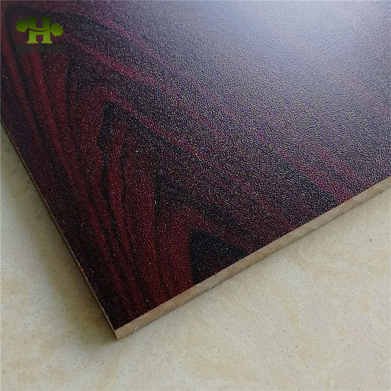 Wood Grain Melamine Paper Faced MDF
