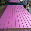 15mm/18mm Slatwall Board Slotted MDF Board From China Factory