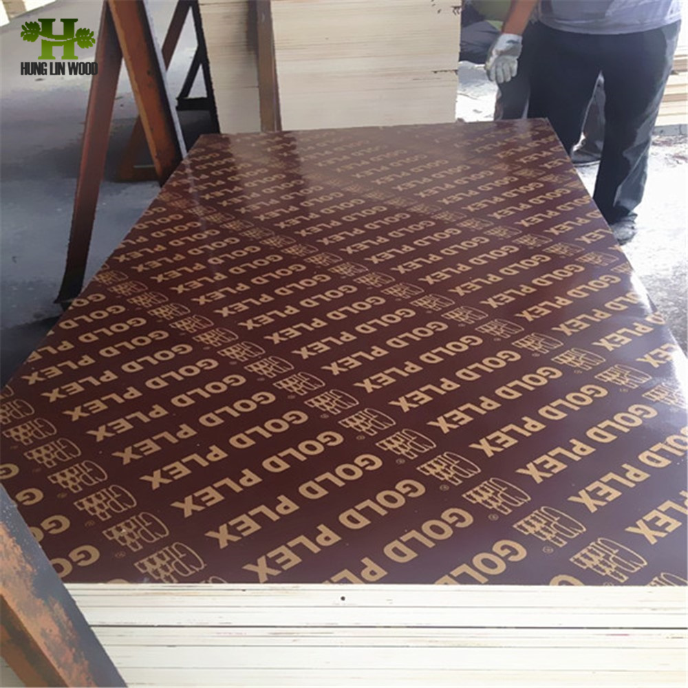 Hot Sale 2019 Wholesale Vietnam Floor 12mm Film Faced Plywood for Construction