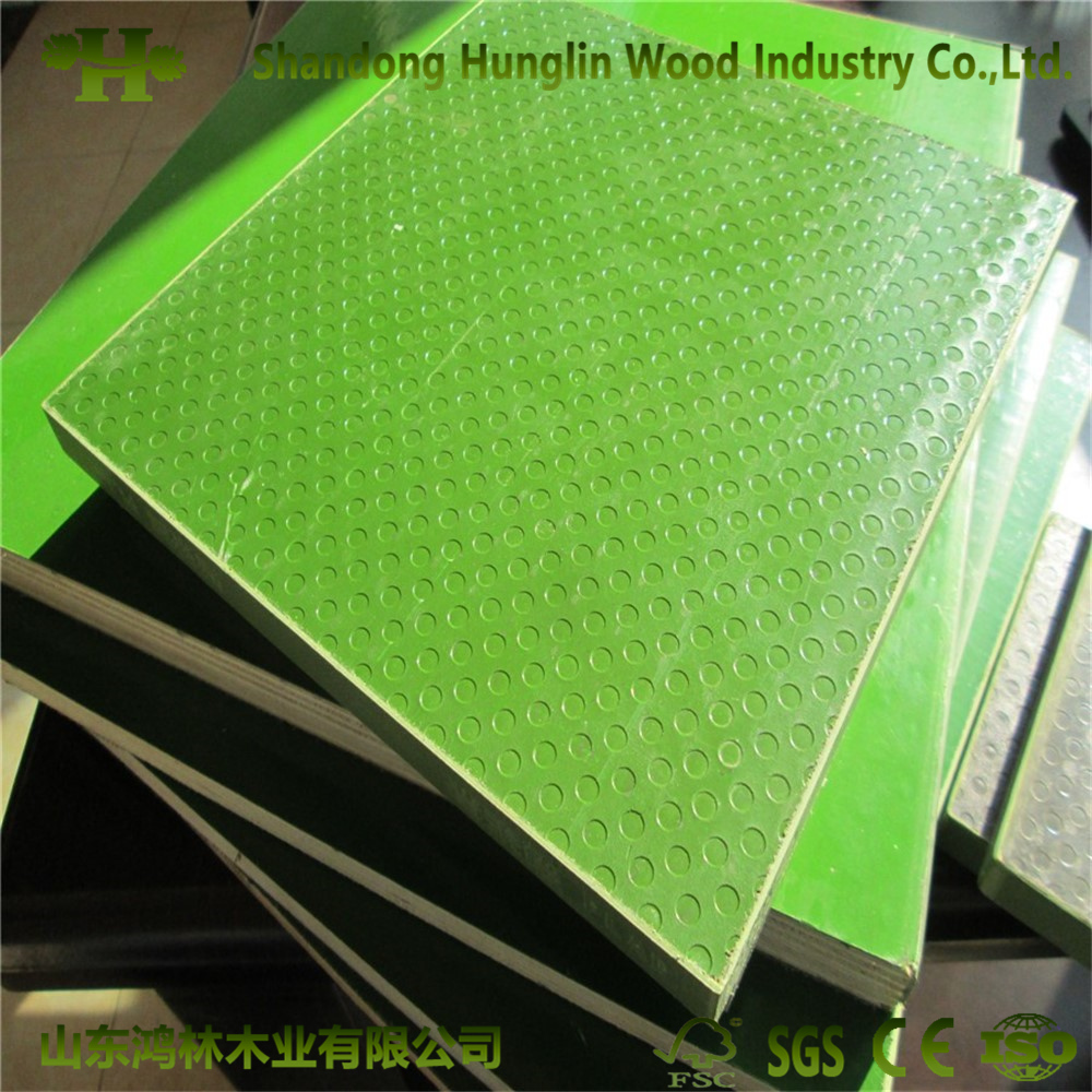 High Quality Green PP Plastic Film Faced Plywood for Construction From China