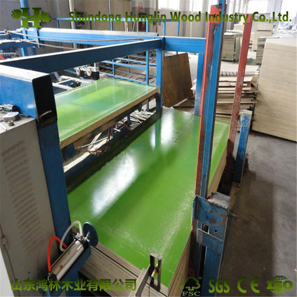 High Quality 18mm 20mm 21mm Blue Green Orange Color PP Plastic Film Faced Plywood