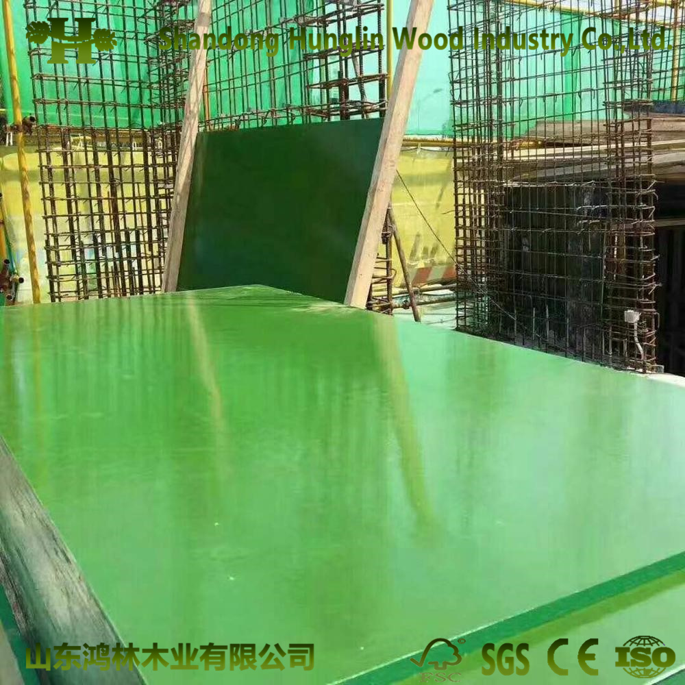 Reusable Times Poplar Core PP Plastic Film Faced Plywood for Construction
