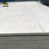 Wholesale Poplar Material Pine Veneer V U W Grooved Plywood Slotted Plywood for Construction Decorative