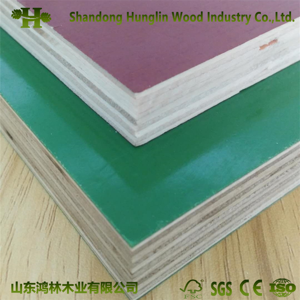 18X1220X2440mm Hardwood Core WBP Glue PP Plastic Faced Plywood