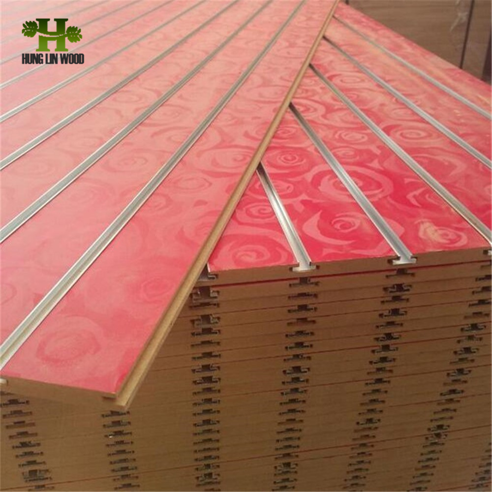 Aluminum Bar Slotted Groove MDF for Decoration