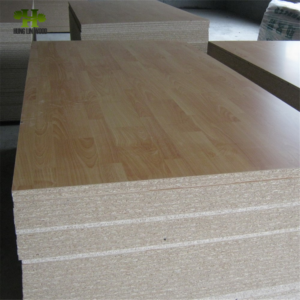E1 Glue Melamine Face Particle Board/Chipboard with Good Density