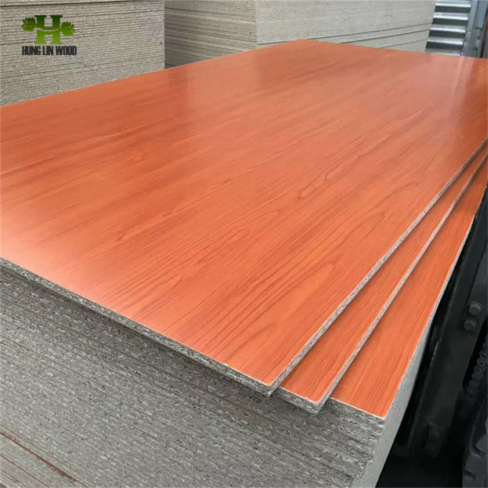 1220*2800*18mm Countertop Round Laminate Chipboard Particle Board for Furniture Decoration 