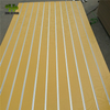 15mm 18mm High Gloss Slotted Wood Panel MDF