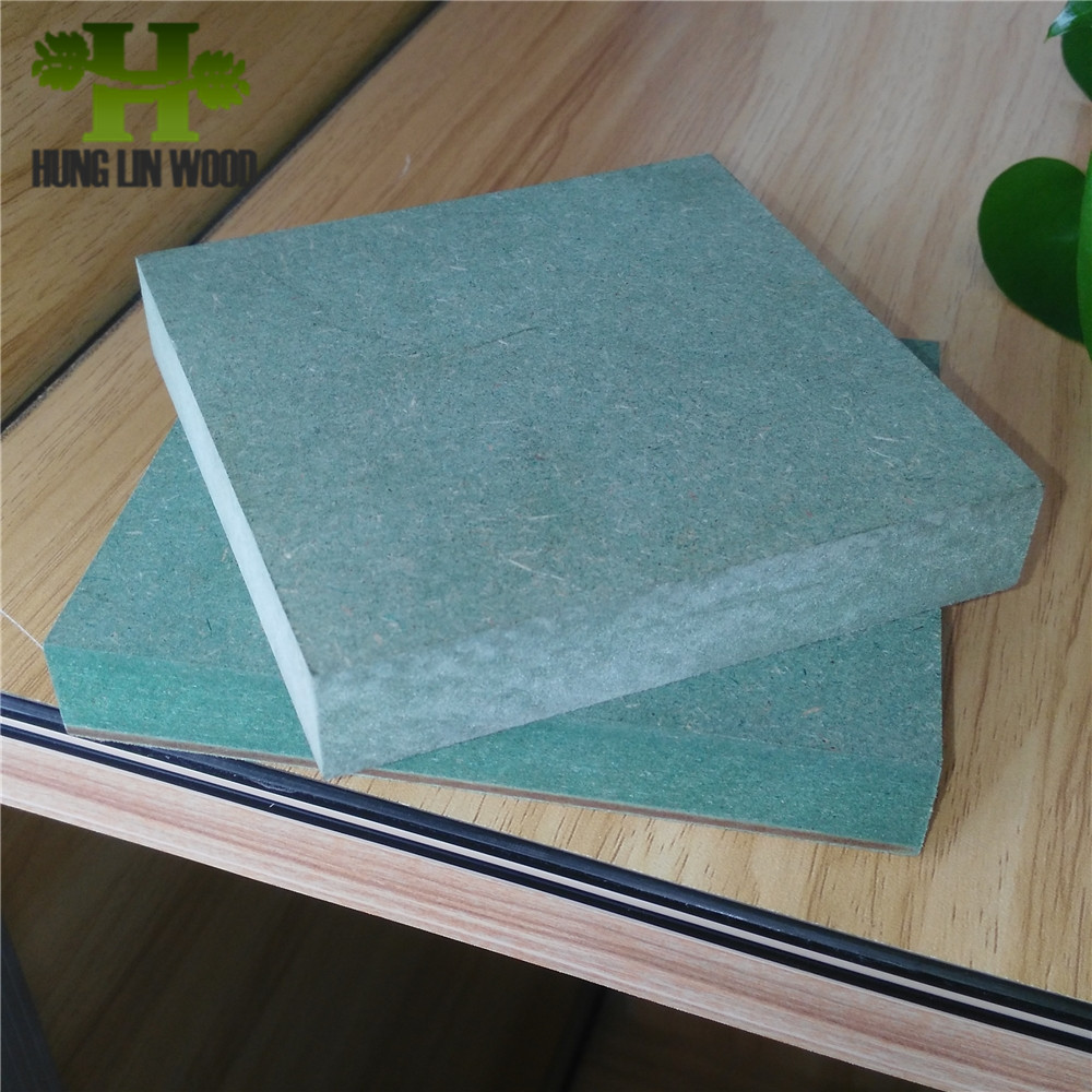 18mm Water Resistant MDF Board/Waterproof Green MDF for Bathroom Furniture