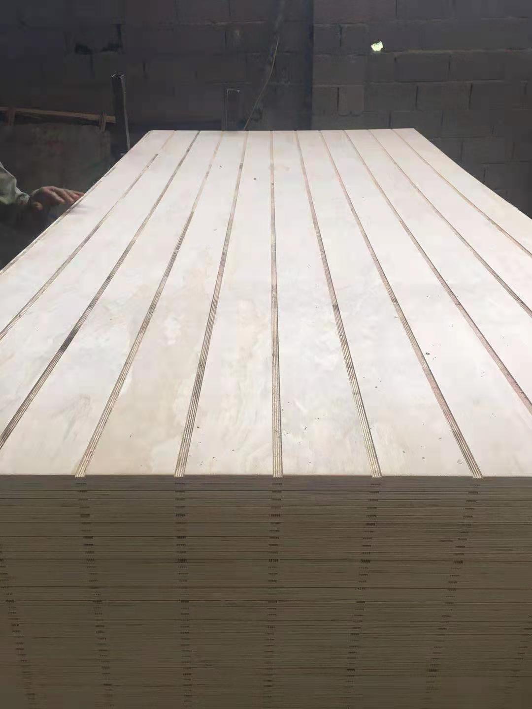 18mm Thickness Tongue and Groove Plywood/Slotted Plywood