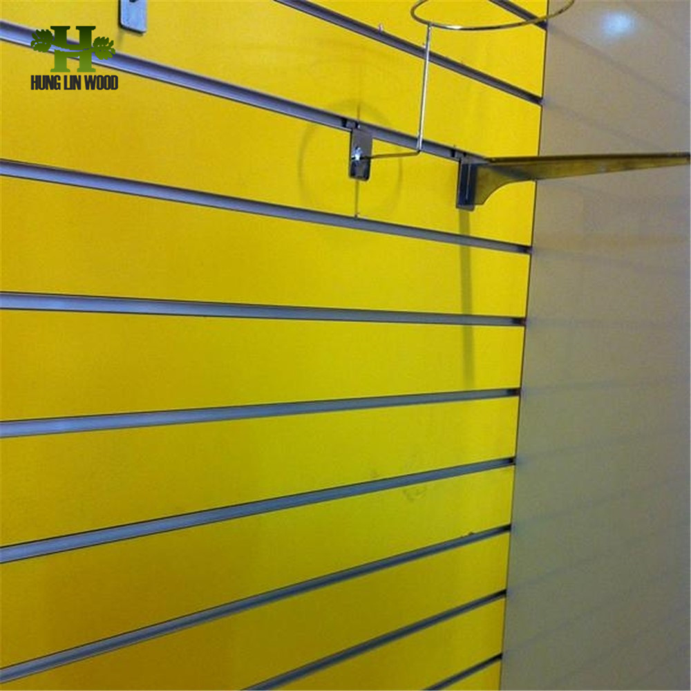 MDF Slatwall Wood Panel/Slat Wall Panel / Slotted MDF/Slot MDF