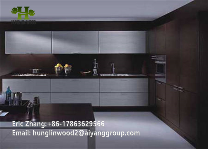Lacquer Bespoke Fitted Kitchen Cabinets Made in China