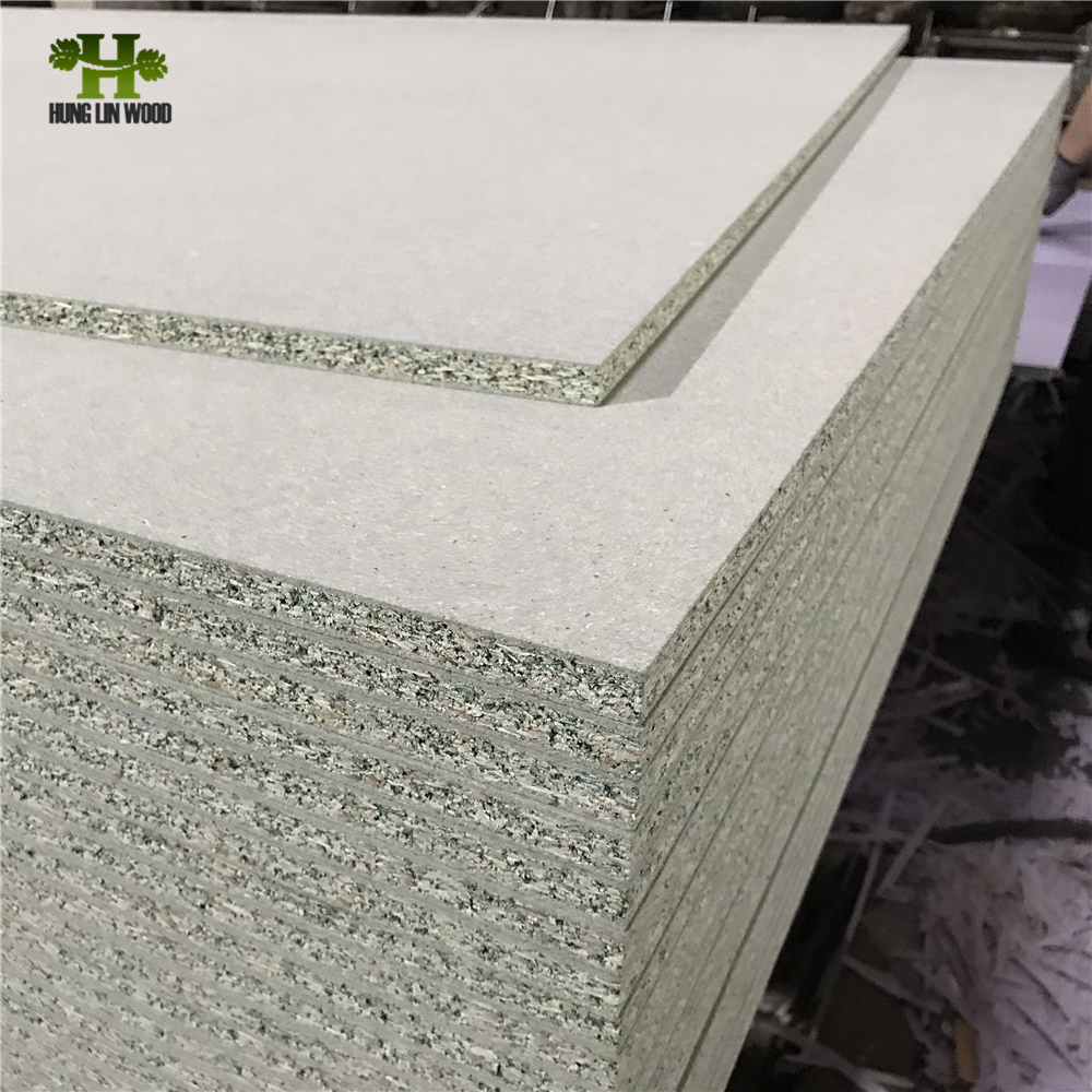 Size 1220*2440*12/15/18/25mm Melamine Paper Laminated Particle Board