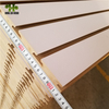 Melamine or PVC Slotted MDF Board/Slatwall Sheet