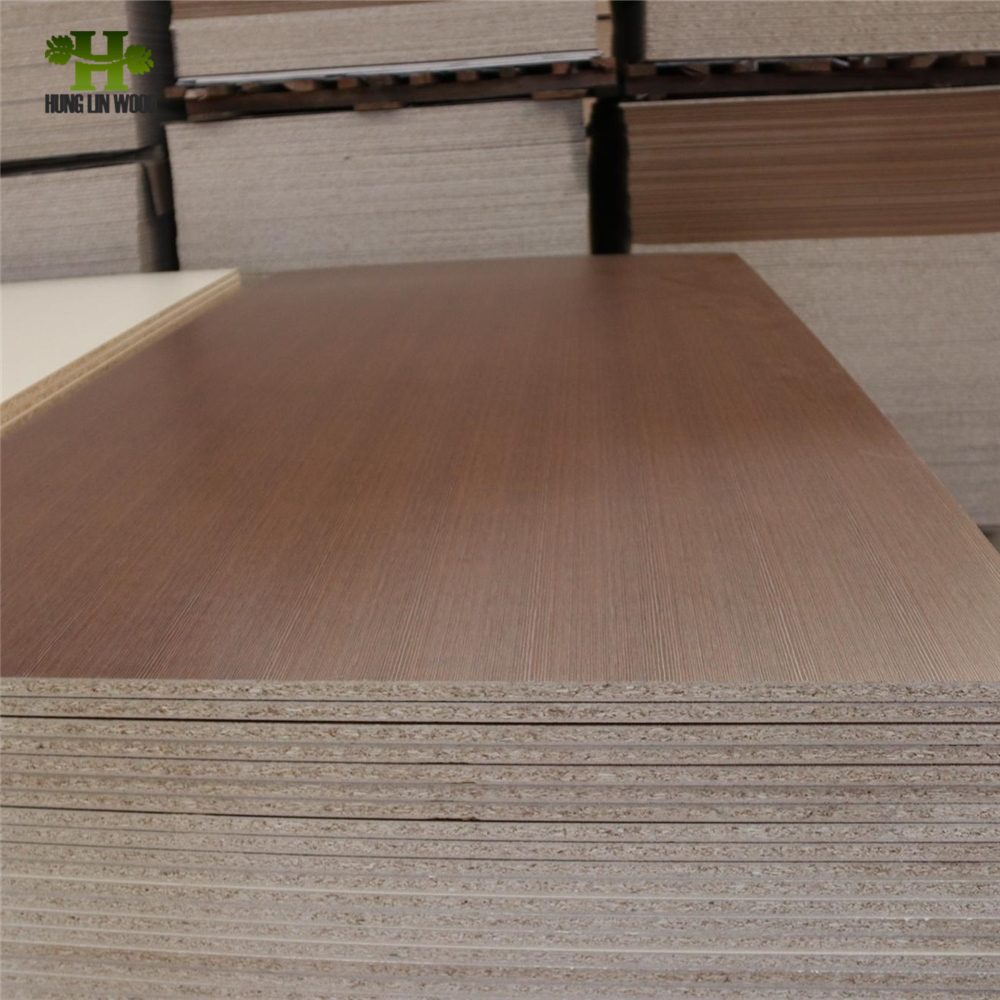 Melamine Faced Particle Board with High Quality for Furniture, Kitchen Cabinet, Building, Construction
