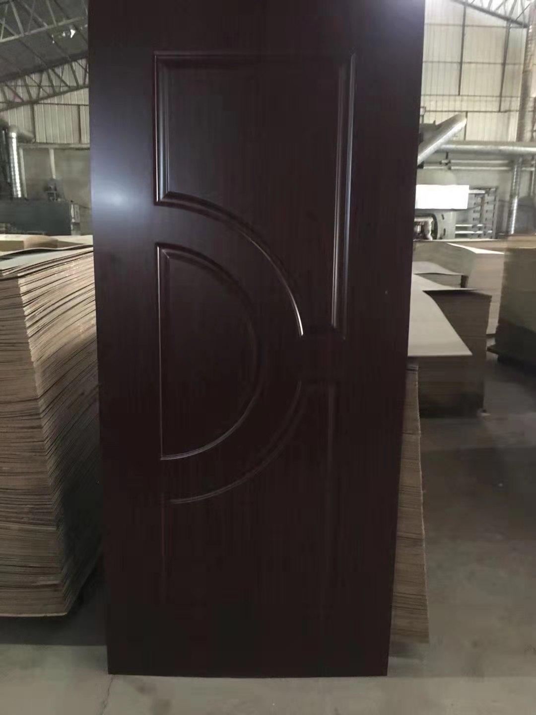 Plywood/MDF Mould Melamine Door Skin for Wholesale