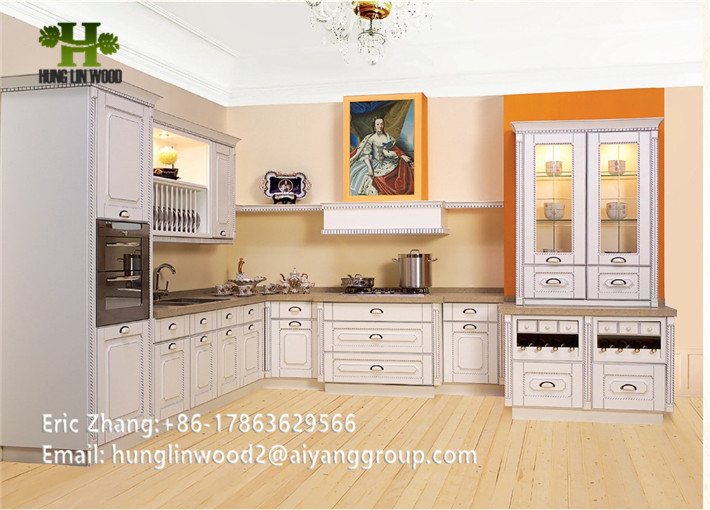 Home Furniture Latest Modular Espresso Shaker Kitchen Cabinets