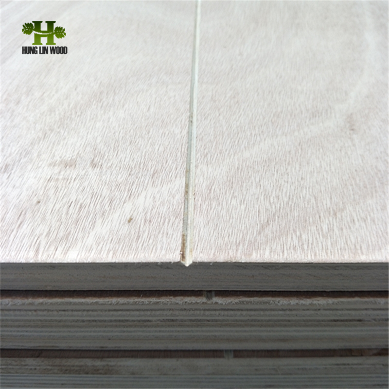 V/U/W Shape Gooved Plywood for Indoor Floor Material