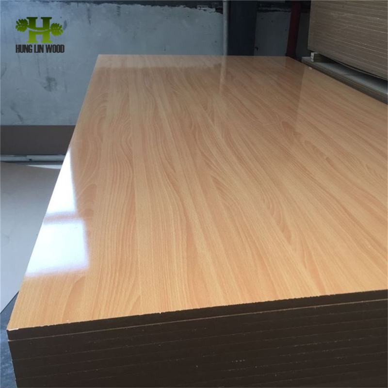15-18melamine Laminated MDF with Fashion Colors for Building Materials and Furniture